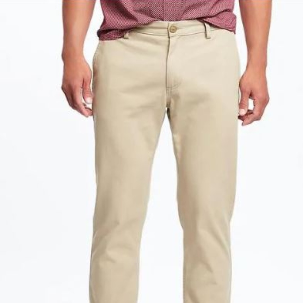 Slim Uniform Khakis for Men